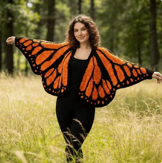 Handmade Butterfly Cardigans